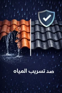 قرميد بلاستيك ضدد تسريب المياة